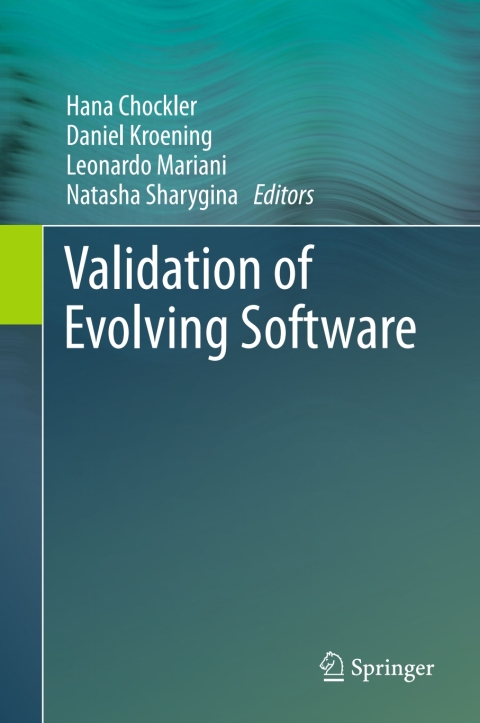 Cover image for book Validation of Evolving Software