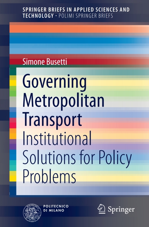 Cover image for book Governing Metropolitan Transport