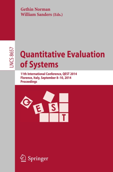 Cover image for book Quantitative Evaluation of Systems
