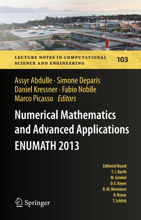 Cover image for book Numerical Mathematics and Advanced Applications - ENUMATH 2013