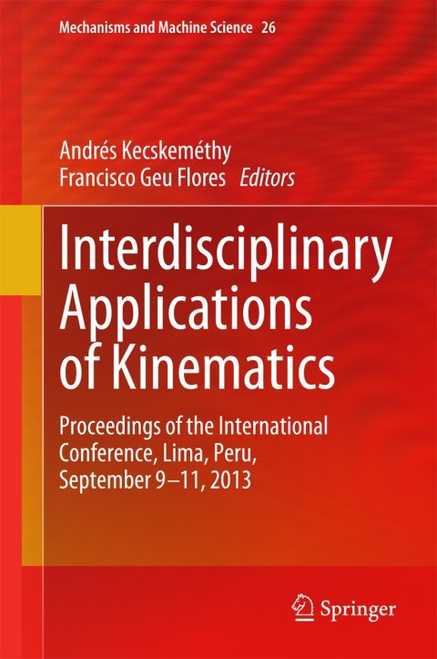 Cover image for book Interdisciplinary Applications of Kinematics