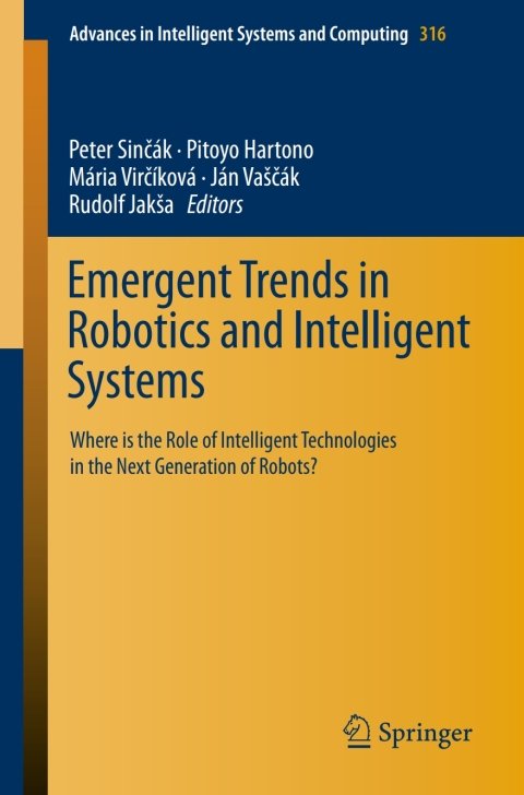 Cover image for book Emergent Trends in Robotics and Intelligent Systems