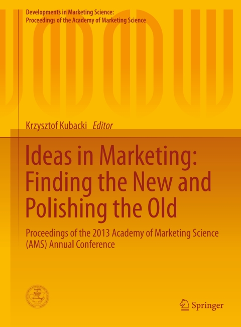 Cover image for book Ideas in Marketing: Finding the New and Polishing the Old