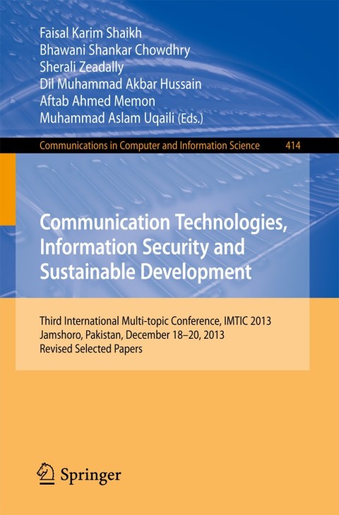 Cover image for book Communication Technologies, Information Security and Sustainable Development