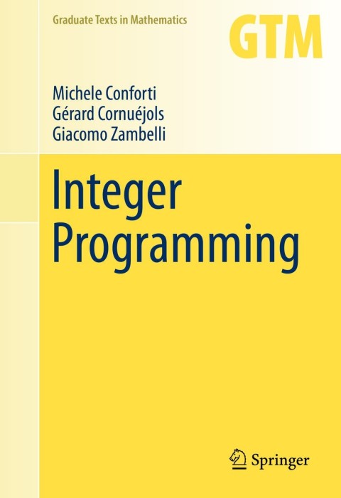 Cover image for book Integer Programming
