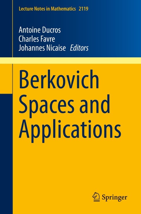 Cover image for book Berkovich Spaces and Applications