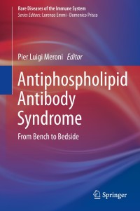 Cover image: Antiphospholipid Antibody Syndrome 9783319110431