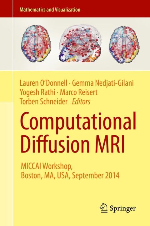 Cover image for book Computational Diffusion MRI