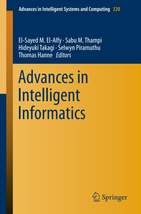 Cover image for book Advances in Intelligent Informatics
