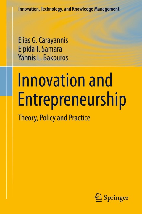 Cover image for book Innovation and Entrepreneurship