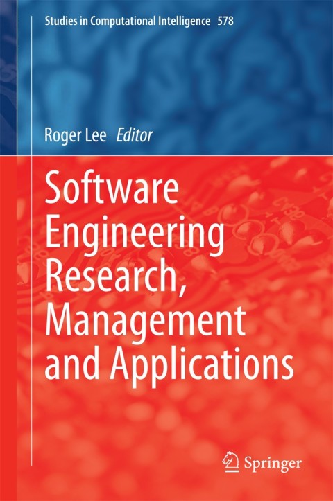Cover image for book Software Engineering Research, Management and Applications