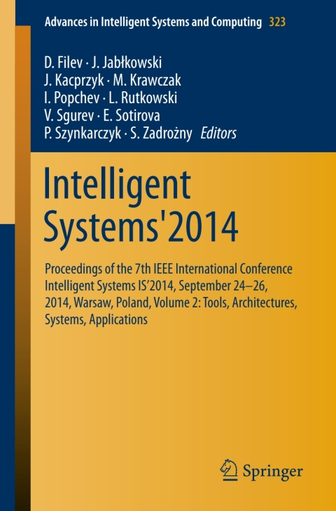 Cover image for book Intelligent Systems'2014