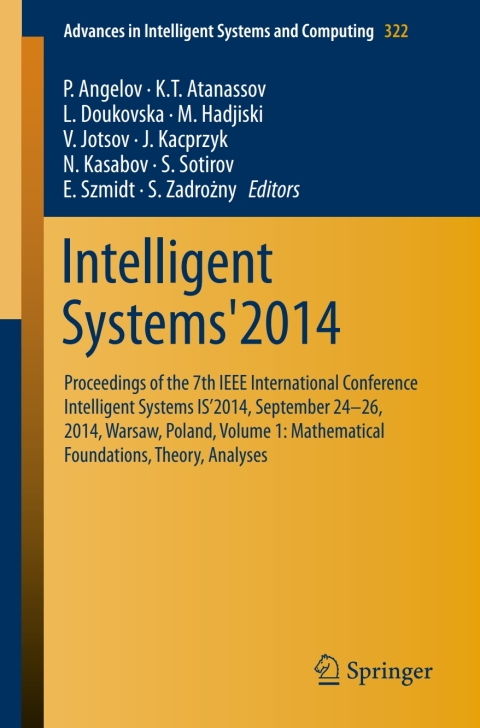 Cover image for book Intelligent Systems'2014