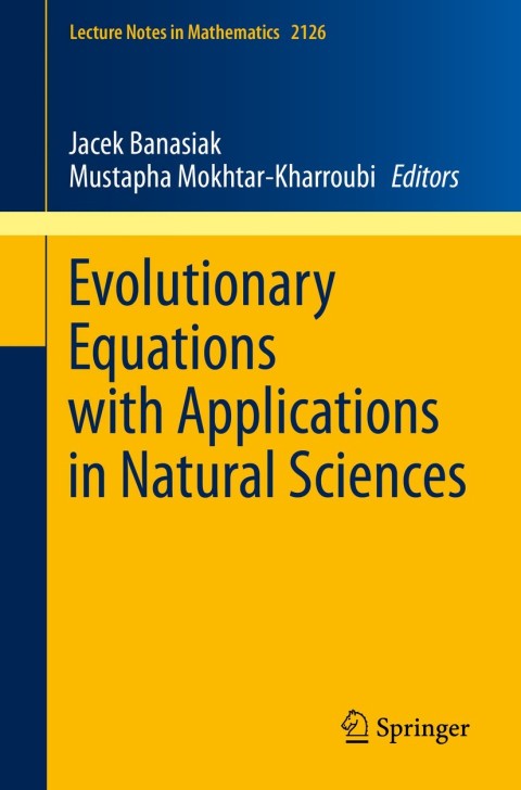 Cover image for book Evolutionary Equations with Applications in Natural Sciences