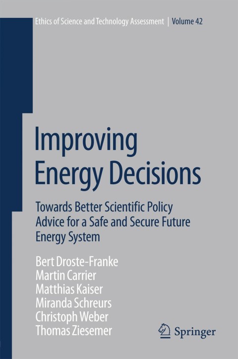 Cover image for book Improving Energy Decisions