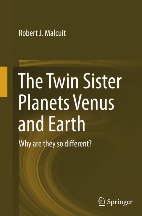 Cover image for book The Twin Sister Planets Venus and Earth