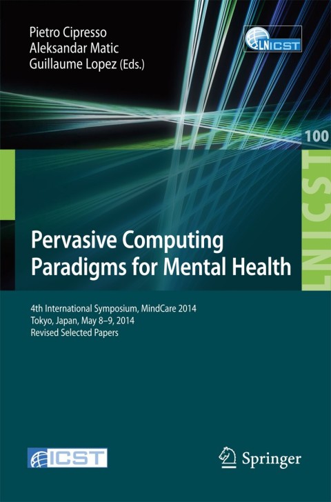 Cover image for book Pervasive Computing Paradigms for Mental Health