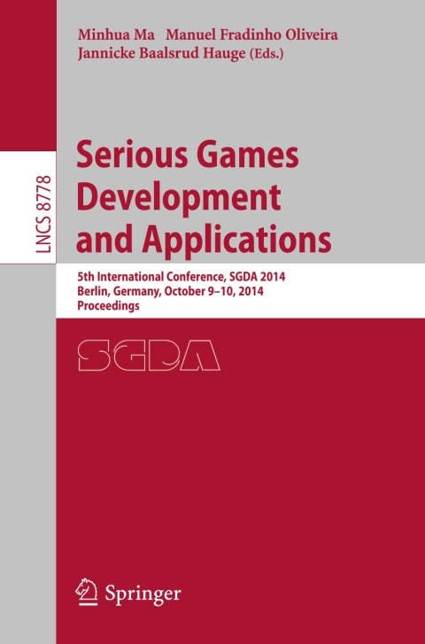 Cover image for book Serious Games Development and Applications