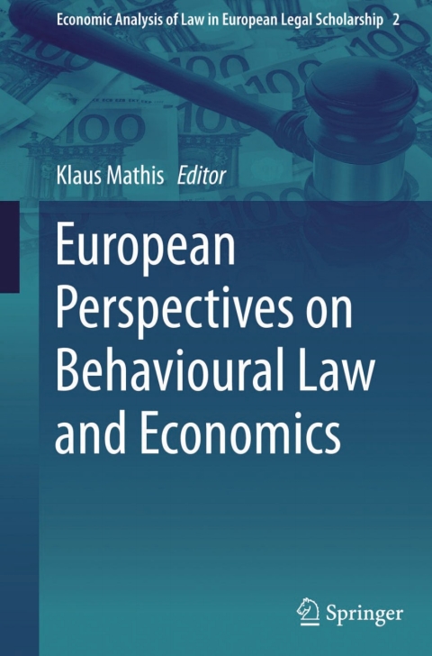 Cover image for book European Perspectives on Behavioural Law and Economics
