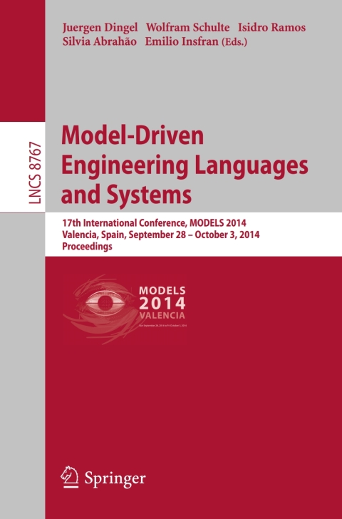 Cover image for book Model-Driven Engineering Languages and Systems