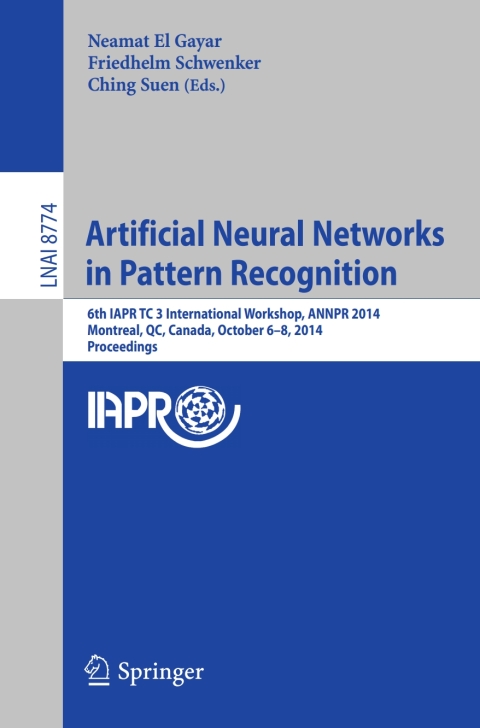 Cover image for book Artificial Neural Networks in Pattern Recognition