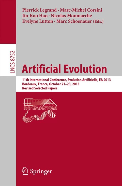 Cover image for book Artificial Evolution