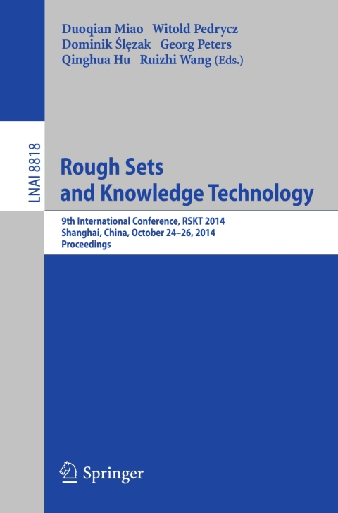 Cover image for book Rough Sets and Knowledge Technology