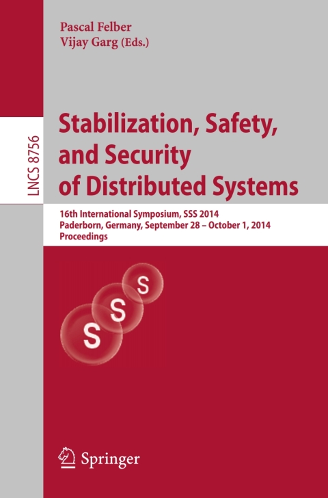 Cover image for book Stabilization, Safety, and Security of Distributed Systems