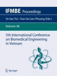 Cover image: 5th International Conference on Biomedical Engineering in Vietnam 9783319117751