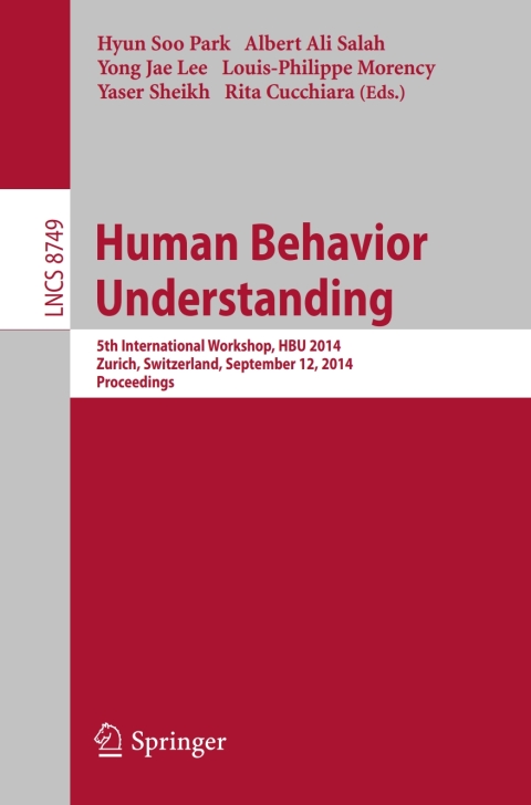 Cover image for book Human Behavior Understanding