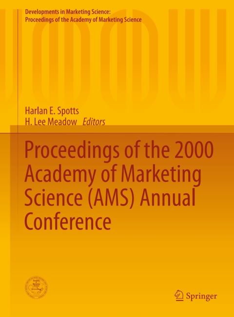 Cover image for book Proceedings of the 2000 Academy of Marketing Science (AMS) Annual Conference