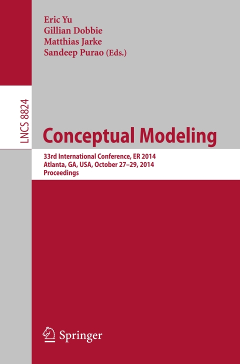 Cover image for book Conceptual Modeling