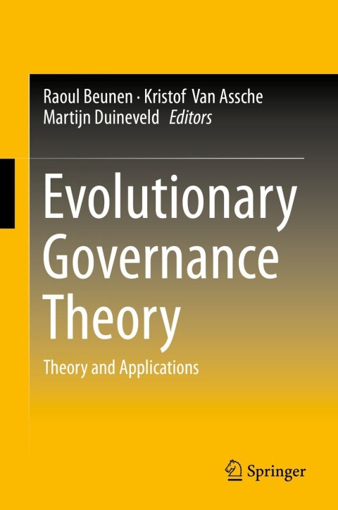 Cover image for book Evolutionary Governance Theory