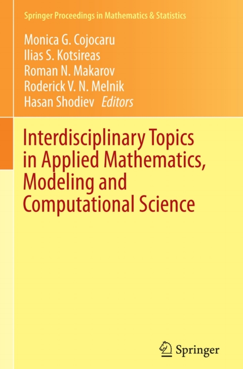 Cover image for book Interdisciplinary Topics in Applied Mathematics, Modeling and Computational Science