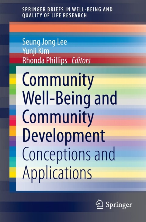 Cover image for book Community Well-Being and Community Development