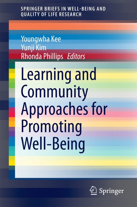 Cover image for book Learning and Community Approaches for Promoting Well-Being