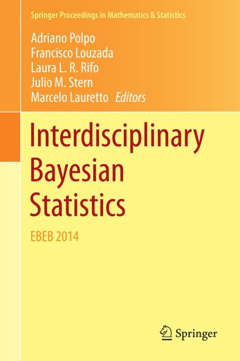 Cover image for book Interdisciplinary Bayesian Statistics