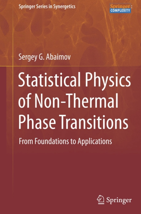 Cover image for book Statistical Physics of Non-Thermal Phase Transitions