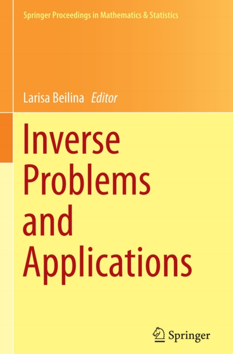 Cover image for book Inverse Problems and Applications