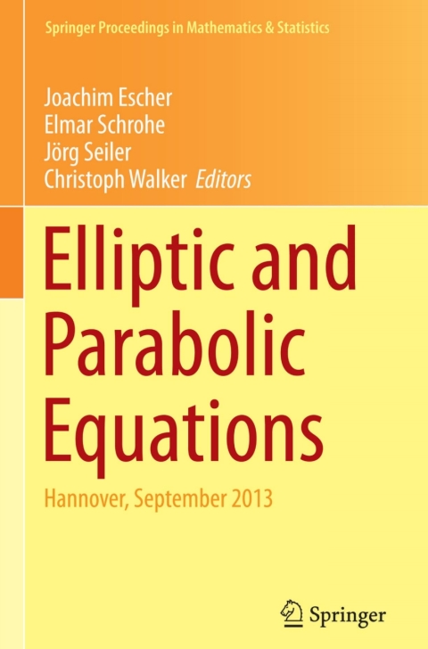 Cover image for book Elliptic and Parabolic Equations
