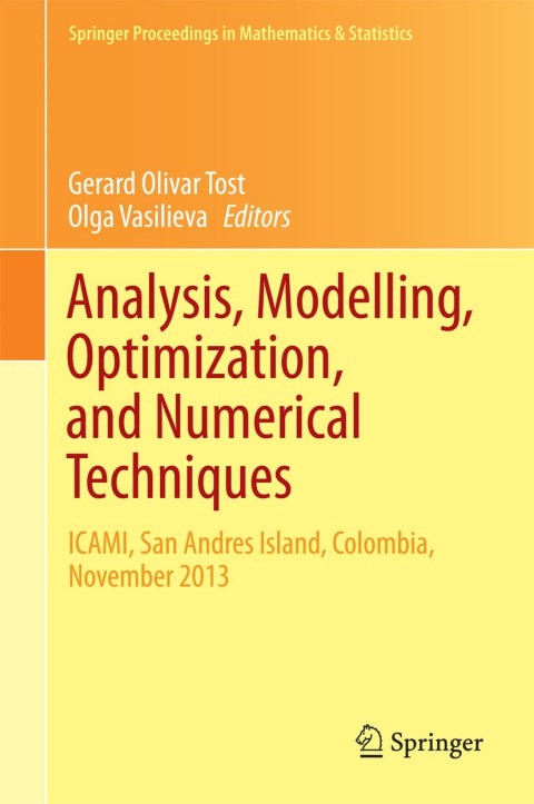 Cover image for book Analysis, Modelling, Optimization, and Numerical Techniques