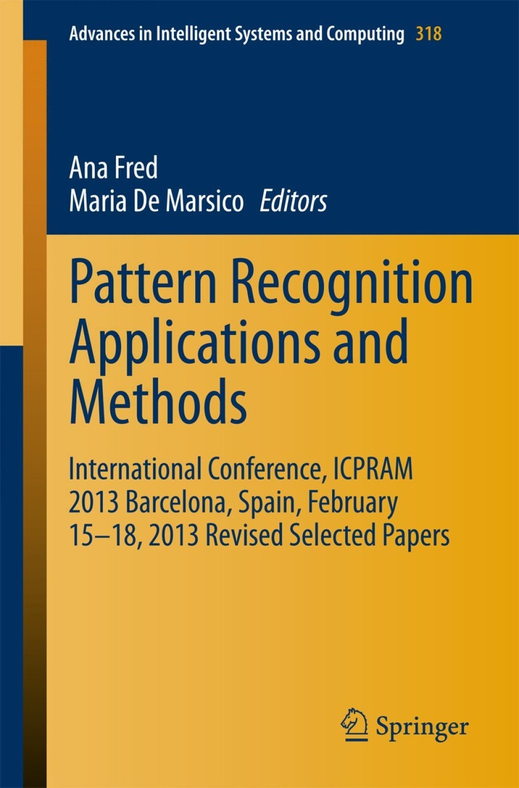Pattern Recognition Applications and Methods (eBook)