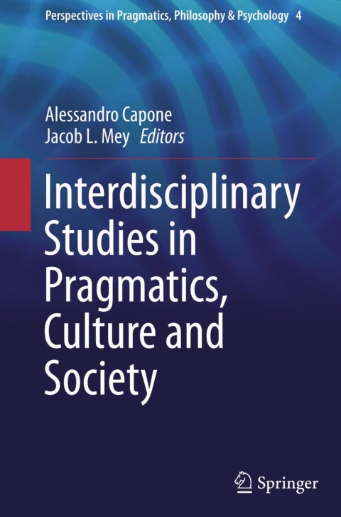 Cover image for book Interdisciplinary Studies in Pragmatics, Culture and Society