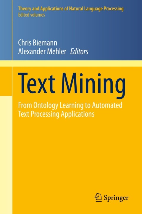 Cover image for book Text Mining