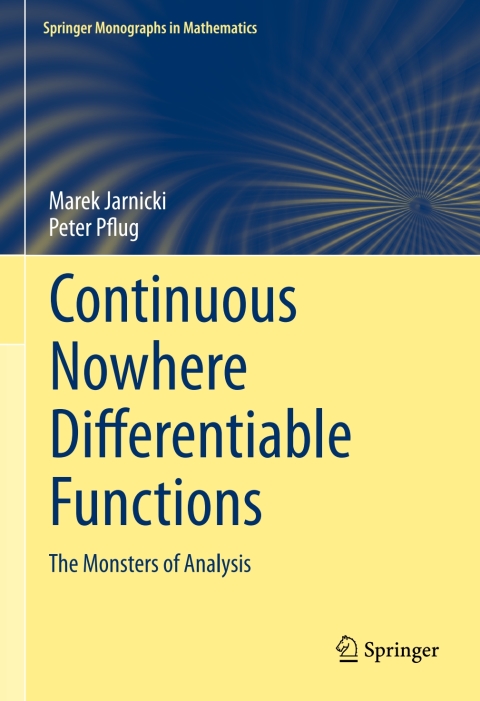 Cover image for book Continuous Nowhere Differentiable Functions