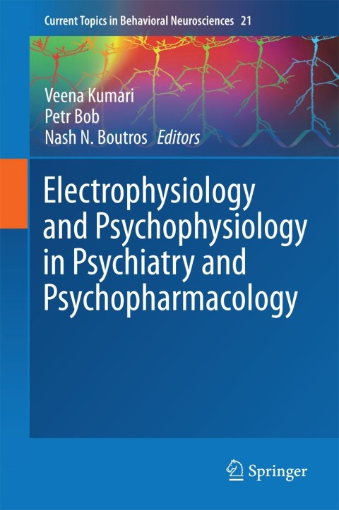 Cover image for book Electrophysiology and Psychophysiology in Psychiatry and Psychopharmacology