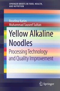 Omslagafbeelding: Yellow Alkaline Noodles 9783319128641
