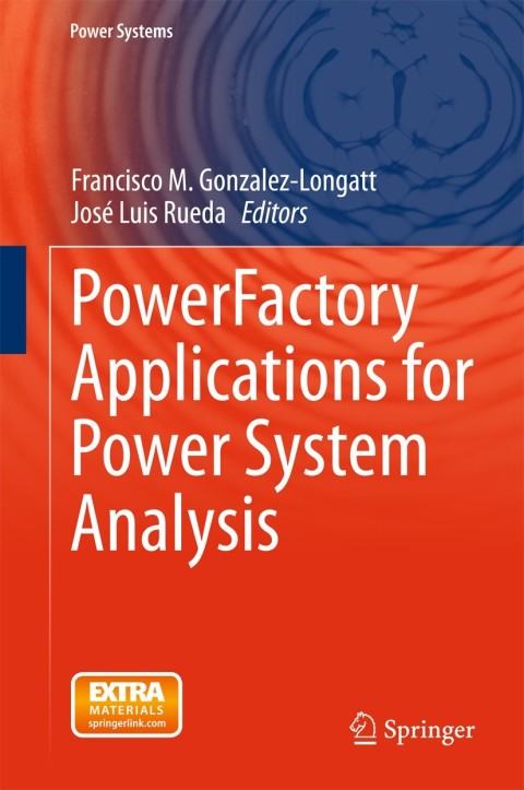 Cover image for book PowerFactory Applications for Power System Analysis