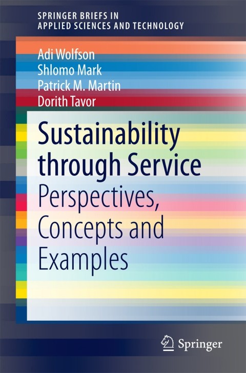 Cover image for book Sustainability through Service