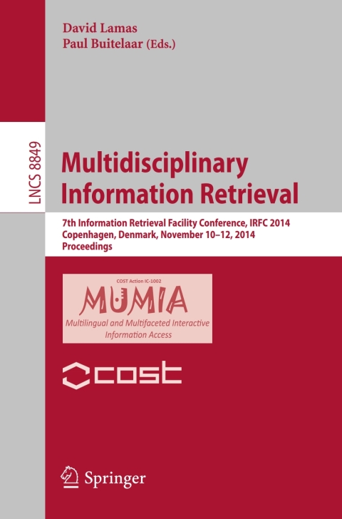 Cover image for book Multidisciplinary Information Retrieval
